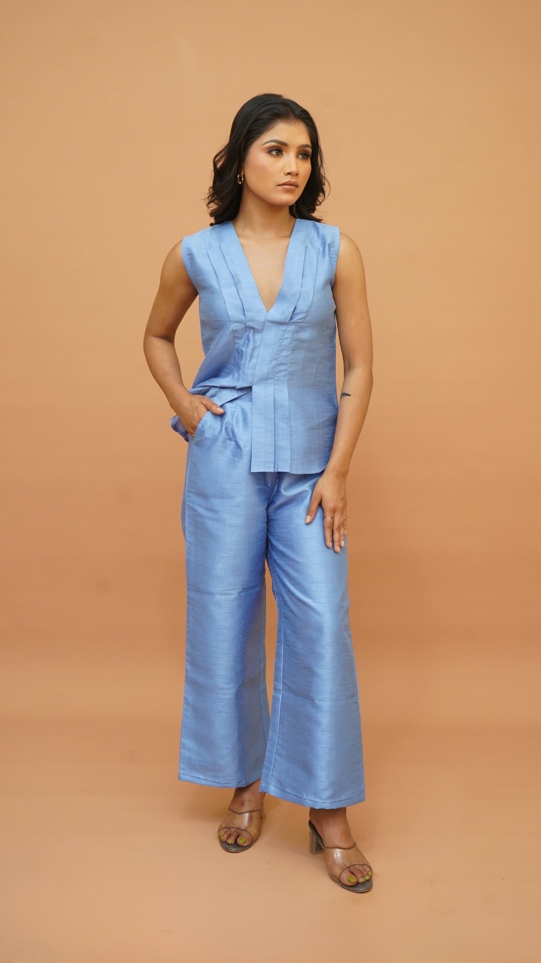 POWDER BLUE CO-ORD SET