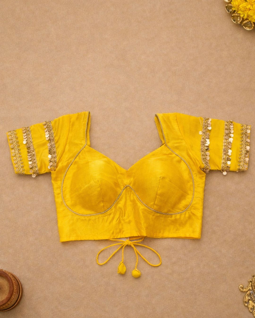 YELLOW  BLOUSE